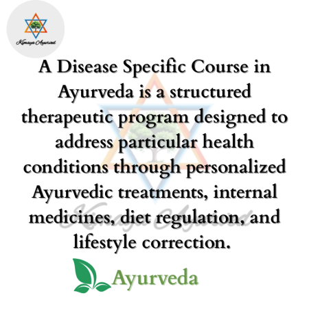 disease specific course
